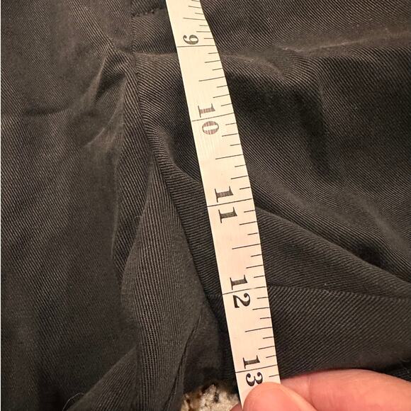 Reformation Relaxed Fit High Rise Flat Front Wide Leg Pants Black, size 2 - Picture 7 of 11